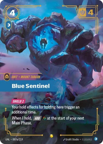Image for Blue Sentinel (Alternate Art) (087a/219) [Unleashed] - Riftbound: League of Legends Trading Card Game
