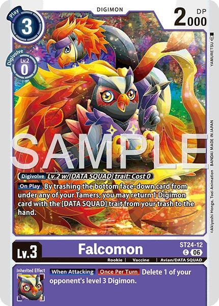 Image for Falcomon (ST24-12 C) [Starter Deck 24: Data Squad] - Digimon Card Game