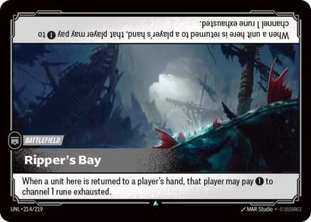 Image for Ripper's Bay (214/219) [Unleashed] - Riftbound: League of Legends Trading Card Game