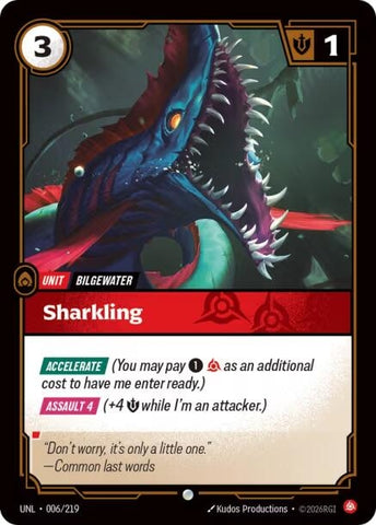 Image for Sharkling (006/219) [Unleashed] - Riftbound: League of Legends Trading Card Game