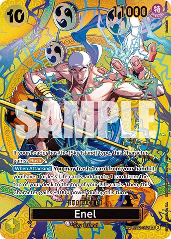 Image for Enel (SP) (EB02-052) [Adventure on Kami's Island] - One Piece Card Game