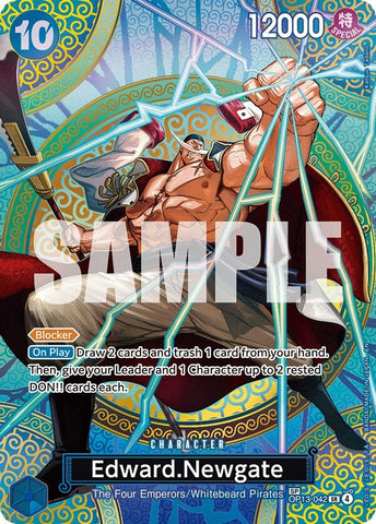 Image for Edward.Newgate (SP) (OP13-042) [Adventure on Kami's Island] - One Piece Card Game