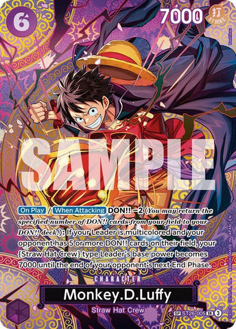 Image for Monkey.D.Luffy (SP) (ST26-005) [Adventure on Kami's Island] - One Piece Card Game