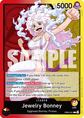 Image for Jewelry Bonney (EB04-001) (EB04-001) [Adventure on Kami's Island] - One Piece Card Game