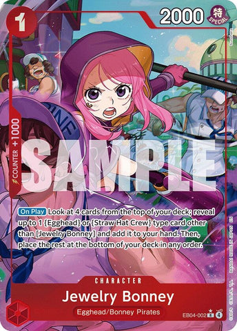 Image for Jewelry Bonney (EB04-002) (Alternate Art) (EB04-002) [Adventure on Kami's Island] - One Piece Card Game