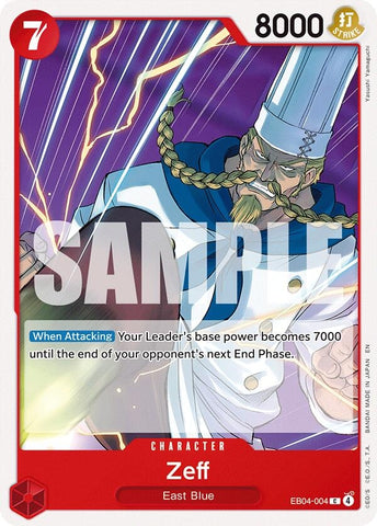Image for Zeff (EB04-004) [Adventure on Kami's Island] - One Piece Card Game