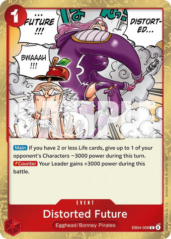 Image for Distorted Future (EB04-008) [Adventure on Kami's Island] - One Piece Card Game