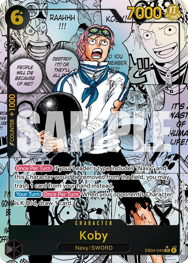 Image for Koby (EB04-044) (Manga) (EB04-044) [Adventure on Kami's Island] - One Piece Card Game