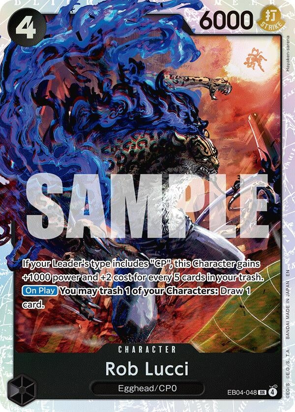 Image for Rob Lucci (EB04-048) [Adventure on Kami's Island] - One Piece Card Game