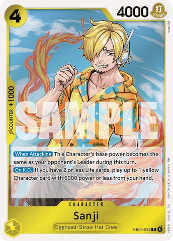 Image for Sanji (EB04-052) (EB04-052) [Adventure on Kami's Island] - One Piece Card Game