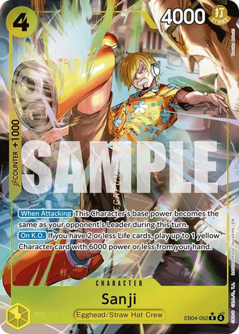 Image for Sanji (EB04-052) (Alternate Art) (EB04-052) [Adventure on Kami's Island] - One Piece Card Game