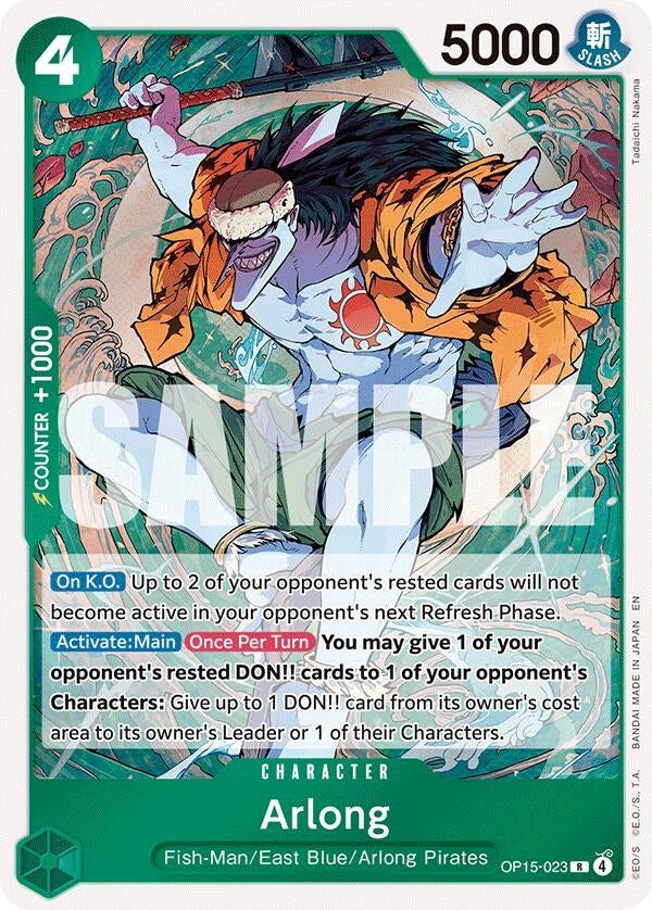 Image for Arlong (OP15-023) [Adventure on Kami's Island] - One Piece Card Game