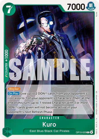 Image for Kuro (OP15-025) [Adventure on Kami's Island] - One Piece Card Game