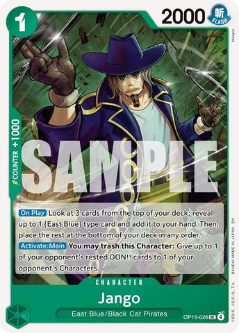 Image for Jango (OP15-026) [Adventure on Kami's Island] - One Piece Card Game