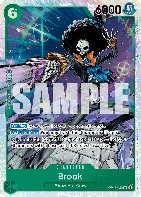 Image for Brook (OP15-032) (OP15-032) [Adventure on Kami's Island] - One Piece Card Game