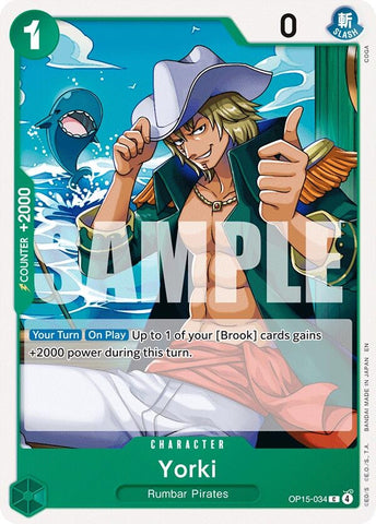 Image for Yorki (OP15-034) [Adventure on Kami's Island] - One Piece Card Game