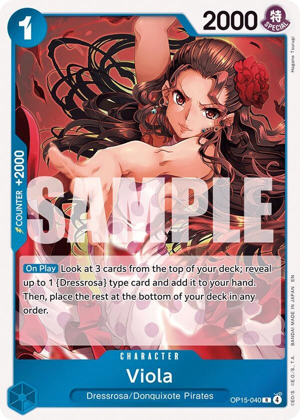 Image for Viola (OP15-040) [Adventure on Kami's Island] - One Piece Card Game