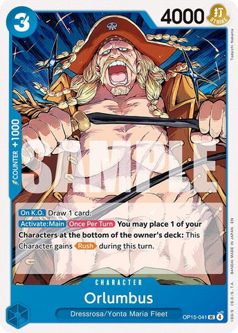 Image for Orlumbus (OP15-041) [Adventure on Kami's Island] - One Piece Card Game
