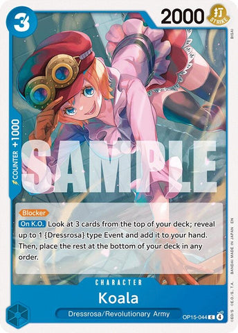 Image for Koala (OP15-044) [Adventure on Kami's Island] - One Piece Card Game
