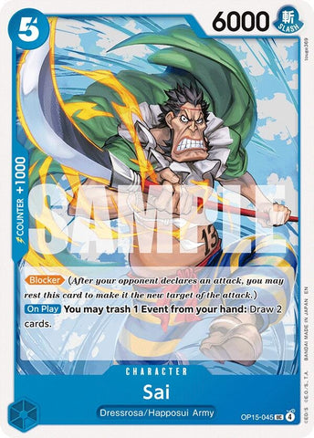 Image for Sai (OP15-045) [Adventure on Kami's Island] - One Piece Card Game