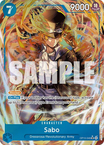 Image for Sabo (Alternate Art) (OP15-046) [Adventure on Kami's Island] - One Piece Card Game