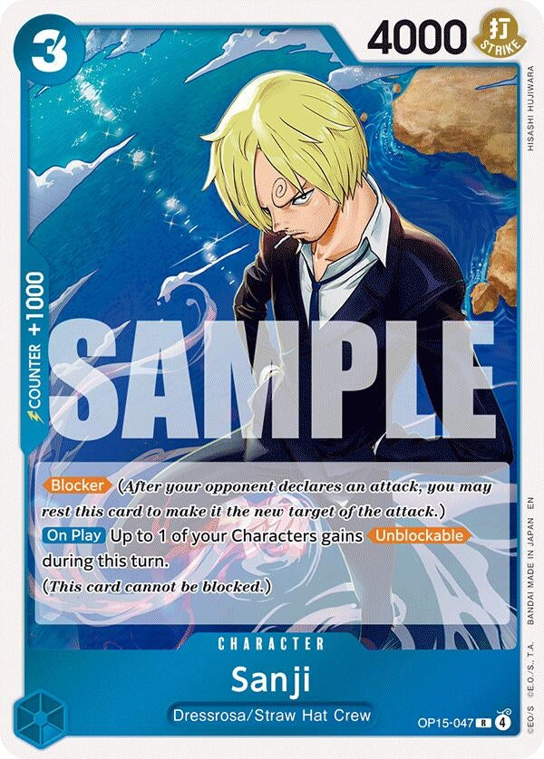 Image for Sanji (OP15-047) (OP15-047) [Adventure on Kami's Island] - One Piece Card Game