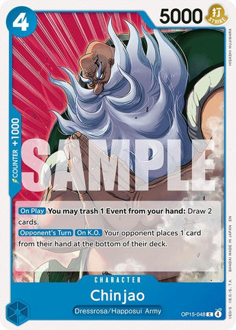 Image for Chinjao (OP15-048) [Adventure on Kami's Island] - One Piece Card Game