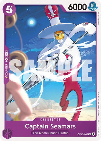 Image for Captain Seamars (OP15-062) [Adventure on Kami's Island] - One Piece Card Game