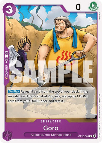 Image for Goro (OP15-065) [Adventure on Kami's Island] - One Piece Card Game