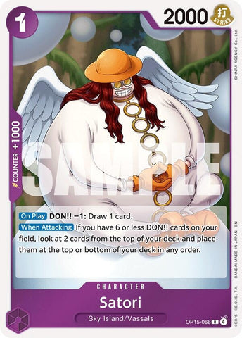 Image for Satori (OP15-066) [Adventure on Kami's Island] - One Piece Card Game