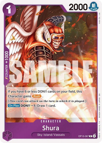 Image for Shura (OP15-067) [Adventure on Kami's Island] - One Piece Card Game
