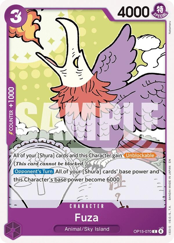 Image for Fuza (OP15-070) [Adventure on Kami's Island] - One Piece Card Game