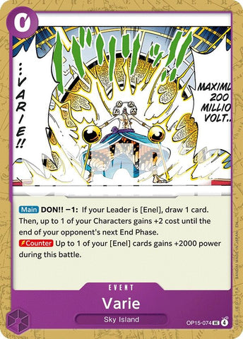 Image for Varie (OP15-074) [Adventure on Kami's Island] - One Piece Card Game
