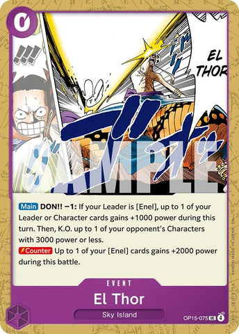 Image for El Thor (OP15-075) [Adventure on Kami's Island] - One Piece Card Game
