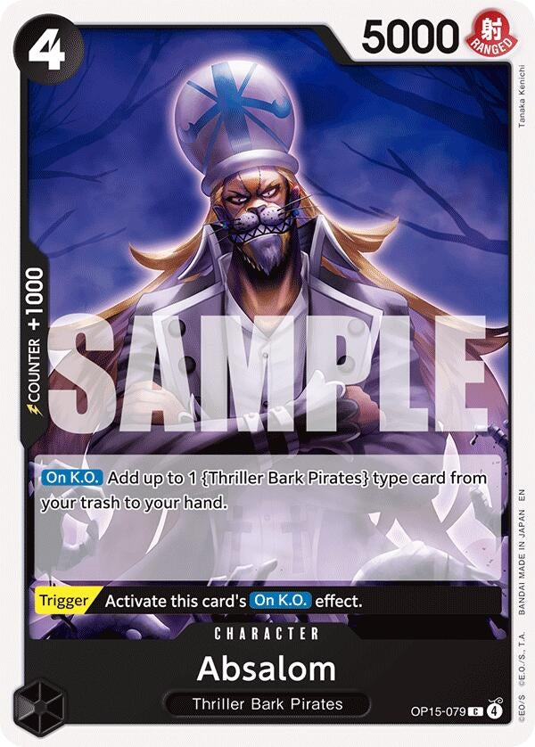 Image for Absalom (OP15-079) [Adventure on Kami's Island] - One Piece Card Game