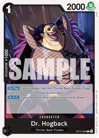 Image for Dr. Hogback (OP15-084) [Adventure on Kami's Island] - One Piece Card Game