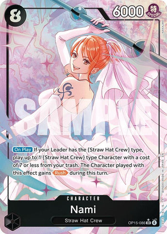 Image for Nami (OP15-086) (Alternate Art) (OP15-086) [Adventure on Kami's Island] - One Piece Card Game