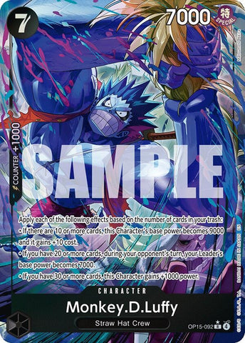Image for Monkey.D.Luffy (OP15-092) (Alternate Art) (OP15-092) [Adventure on Kami's Island] - One Piece Card Game