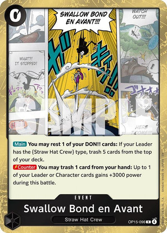 Image for Swallow Bond en Avant (OP15-096) [Adventure on Kami's Island] - One Piece Card Game