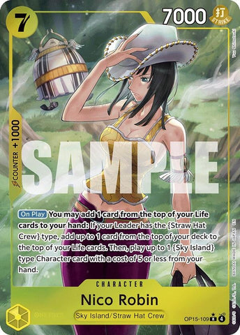 Nico Robin (OP15-109) (Alternate Art) (OP15-109) [Adventure on Kami's Island]