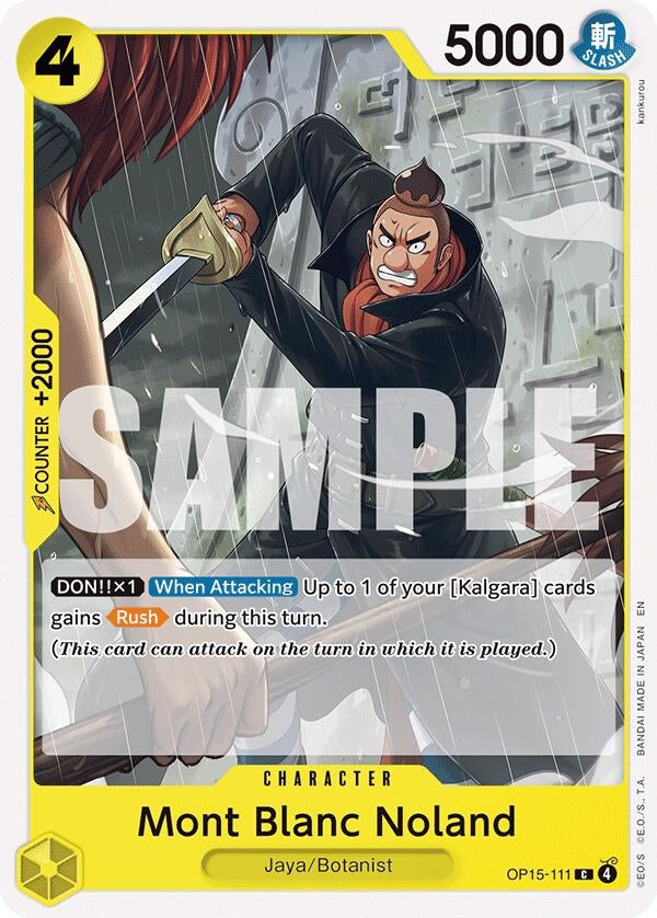 Image for Mont Blanc Noland (OP15-111) [Adventure on Kami's Island] - One Piece Card Game