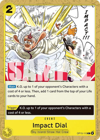Image for Impact Dial (OP15-115) [Adventure on Kami's Island] - One Piece Card Game