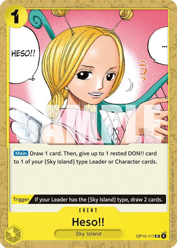 Image for Heso!! (OP15-117) [Adventure on Kami's Island] - One Piece Card Game