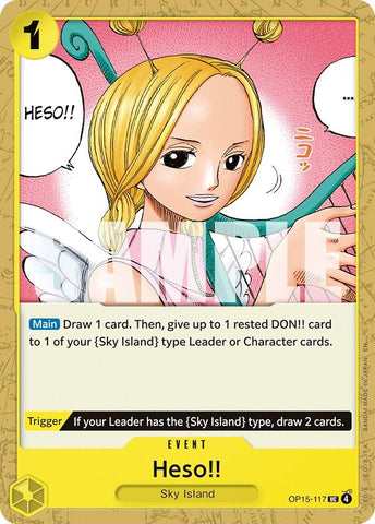 Image for Heso!! (OP15-117) [Adventure on Kami's Island] - One Piece Card Game