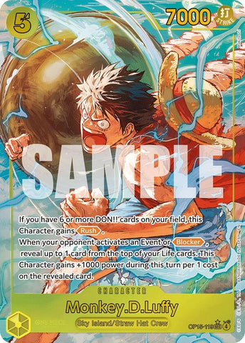Image for Monkey.D.Luffy (OP15-119) (Alternate Art) (OP15-119) [Adventure on Kami's Island] - One Piece Card Game