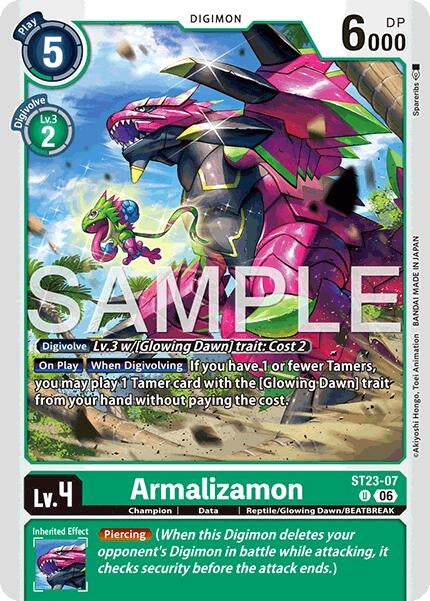 Image for Armalizamon (ST23-07 U) [Starter Deck 23: Beatbreak] - Digimon Card Game