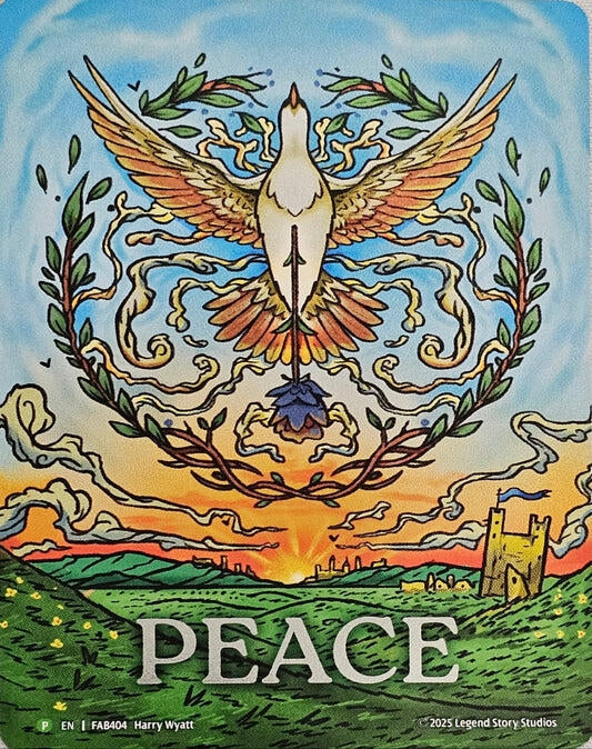 Image for Peace - FAB404 (FAB404) [Flesh and Blood: Promo Cards] - Flesh and Blood TCG