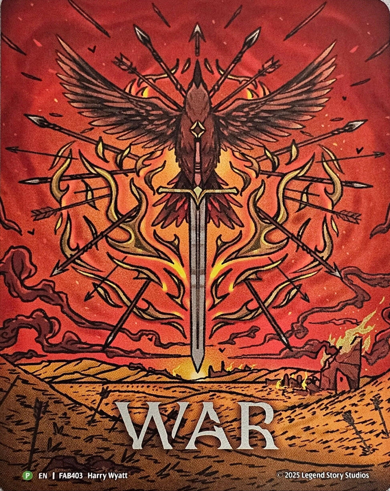 Image for War - FAB403 (FAB403) [Flesh and Blood: Promo Cards] - Flesh and Blood TCG