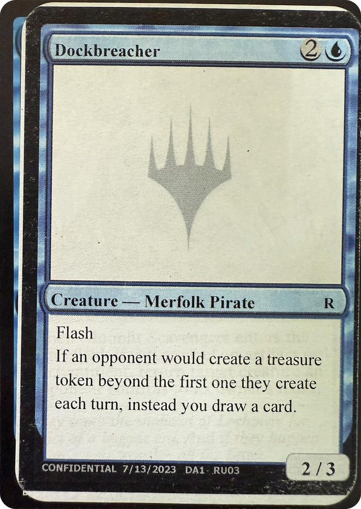 Image for Dockbreacher [Un-Known Event Playtest Cards] - Magic: The Gathering