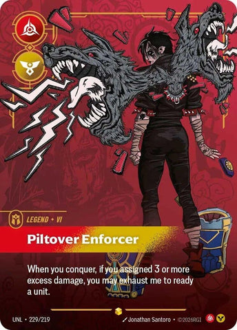 Vi - Piltover Enforcer (Overnumbered) (229/219) [Unleashed]